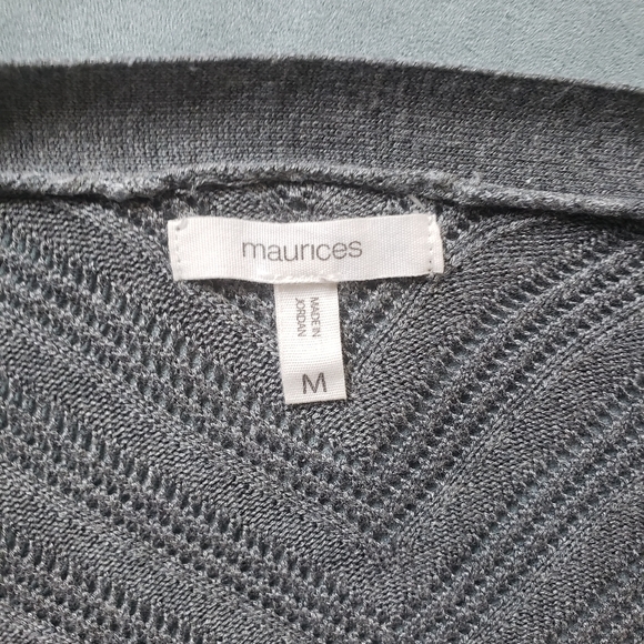 Maurice's Gray Cardigan - Picture 5 of 5